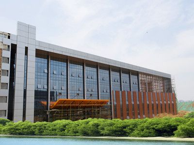 賀我司成功簽訂航天基地五0四園區(qū)B4、B5、B6樓幕墻、門窗
